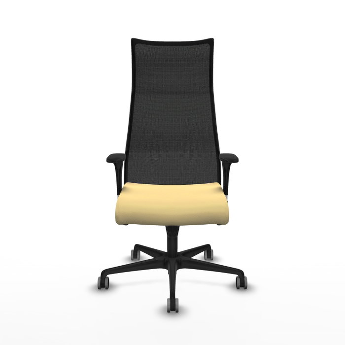 Piqueras y Crespo Chaise de Bureau Albacete Crème et Noir Piqueras y Crespo Chaise de Bureau Albacete Crème et Noir