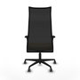 Piqueras y Crespo Chaise de Bureau Albacete Crème et Noir