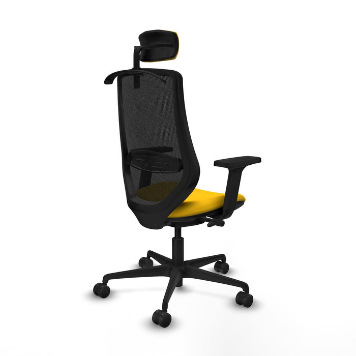 Chaise de Bureau Piqueras y Crespo D036N2H Jaune