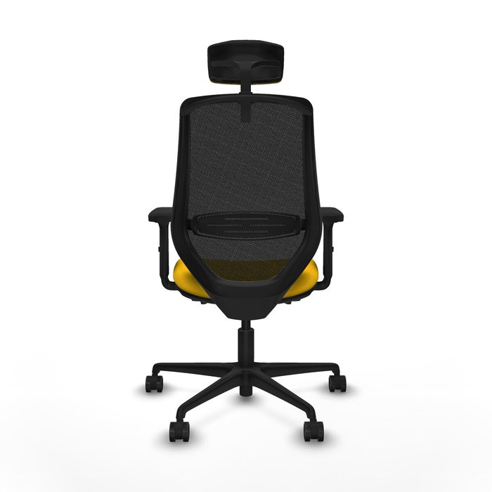 Chaise de Bureau Piqueras y Crespo D036N2H Jaune