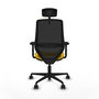 Chaise de Bureau Piqueras y Crespo D036N2H Jaune