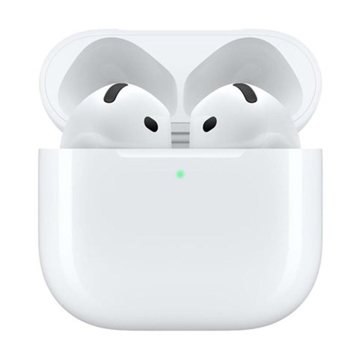 Apple AirPods 4 Écouteurs sans fil avec réduction de bruit active, Bluetooth 5.3, Blanc