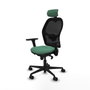 Piqueras y Crespo Chaise de Bureau Jorquera 3D036N2 Vert émeraude