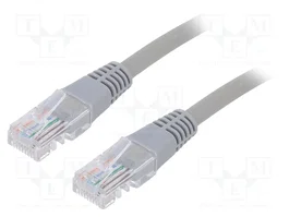 GEMBIRD Câble patch Cat 5e U/UTP RJ45 5m gris Cablexpert