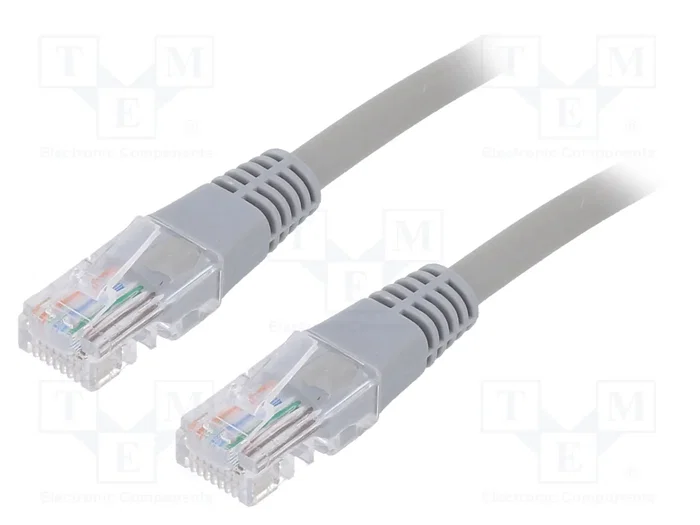 GEMBIRD Câble patch Cat 5e U/UTP RJ45 5m gris Cablexpert GEMBIRD Câble patch Cat 5e U/UTP RJ45 5m gris Cablexpert