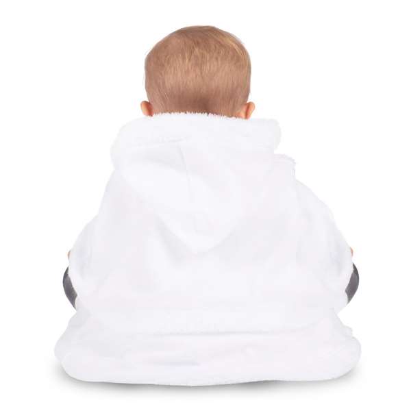 My Other Me - Déguisement Blanche Neige pour Noël, robe avec jupon, cache-épaules et capuche - Taille 12-24 mois (1-2 ans, à partir de 3 ans)