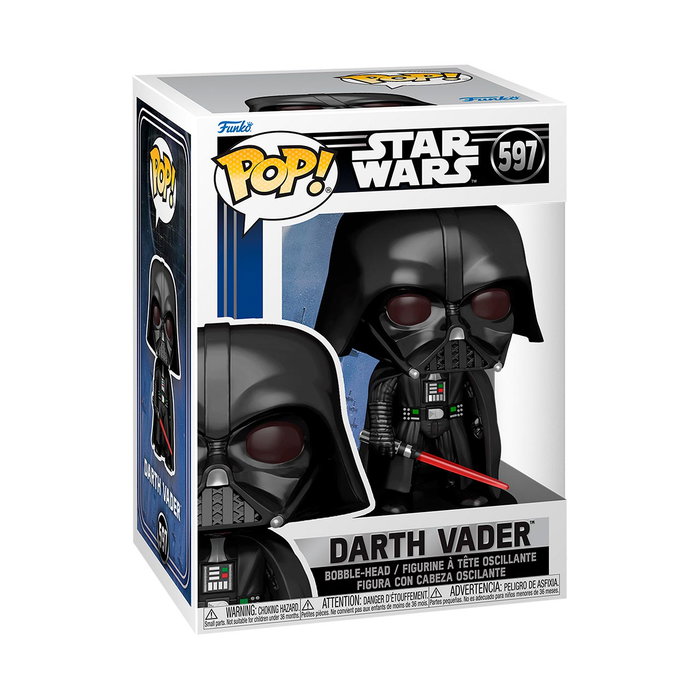 Funko Pop Figure Collectible Darth Vader 67534 - Star Wars - Figurine Vinyle de 9 cm avec Boîte