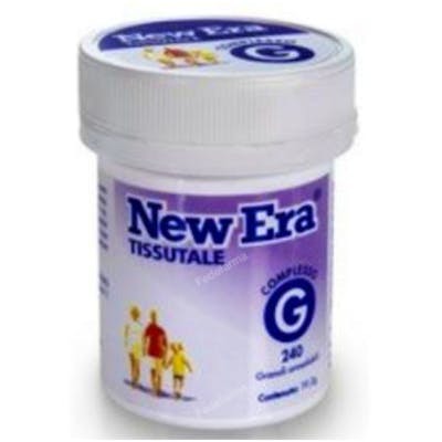 NEW ERA Schussler Complex G 240 comprimés Complément alimentaire Calcium Biotine Fluorure NEW ERA Schussler Complex G 240 comprimés Complément alimentaire Calcium Biotine Fluorure