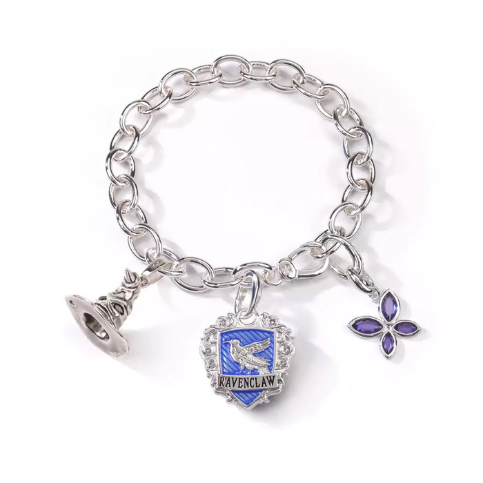 The Noble Collection Harry Potter Bracelet Charms Argent Cristal 21 cm The Noble Collection Harry Potter Bracelet Charms Argent Cristal 21 cm
