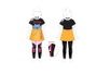 Rubies Déguisement Kpop Mira Classic - Taille 9-10 Ans / 134-140cm - Costume d'Enfant - Âge Minimum Recommandé 3 Ans