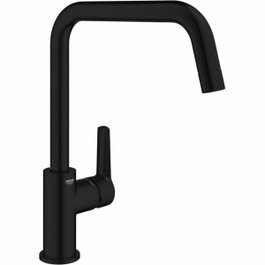 Grohe Mitigeur de cuisine Start Noir mat avec bec haut pivotant en C