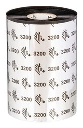 Zebra 3200 Ruban Cire/Résine 110mm x 74m pour Imprimantes de Bureau G-series, TLP284x, TLP384x, T402, R402
