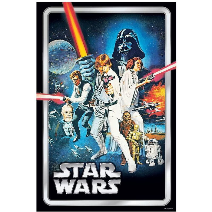 Prime3D Puzzle Livre Lenticular 3D 300 pièces Star Wars Affiche de Cinéma