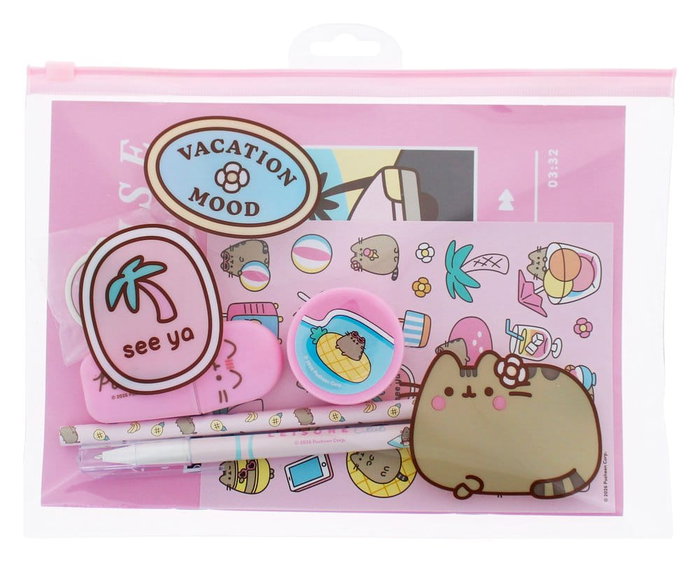 Thumbs Up Ensemble de papeterie Pusheen 7 pièces Thumbs Up Ensemble de papeterie Pusheen 7 pièces