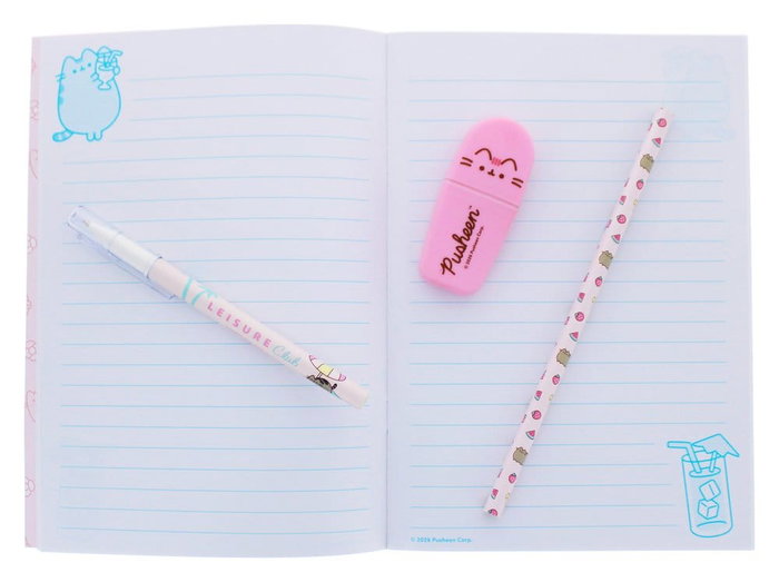 Thumbs Up Ensemble de papeterie Pusheen 7 pièces Thumbs Up Ensemble de papeterie Pusheen 7 pièces