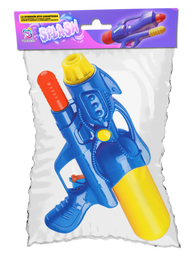 Marbueno 10133AZ Pistolet à Eau en Plastique à Pression d'Air Bleu 27,6x15 cm pour Jardin, Piscine et Plage