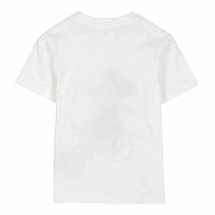 T shirt à manches courtes Enfant Mickey Mouse Blanc 128 GB