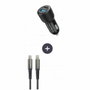 Thomson Pack chargeur de voiture 60 W et câble USB-C vers Lightning 5A 1,5 m