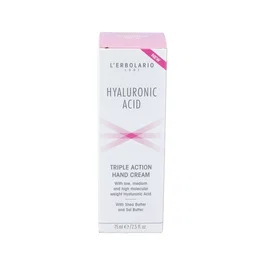 L'ERBOLARIO Crème pour les mains à l'acide hyaluronique 75ml