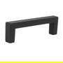 Trentadue Poignée Evan Zamak Finition Noir Mat, Distance entre centres 96mm