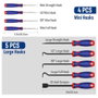 Workpro Jeu de 9 pièces de crochets et sondes de précision