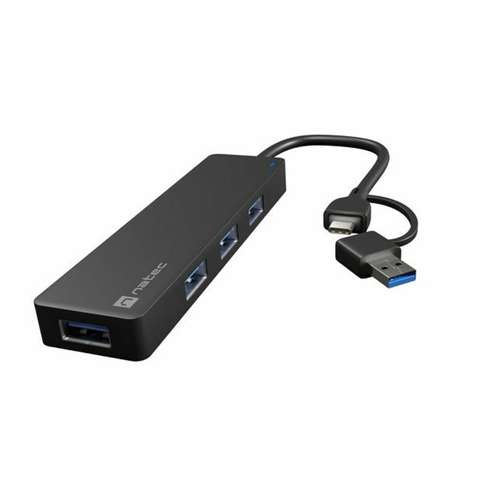 Hub USB Natec NHU-2023 Noir Hub USB Natec NHU-2023 Noir