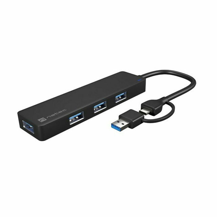 Hub USB Natec NHU-2023 Noir Hub USB Natec NHU-2023 Noir