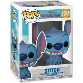Funko Pop! Disney - Figurine Stitch Souriant en Vinyle - Personnage Lilo & Stitch - Figurine de Collection sous Licence Officielle