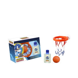 Lorenay Coffret Cadeau Sonic Eau de Toilette 50 ml + Ballon de Basket Unisexe