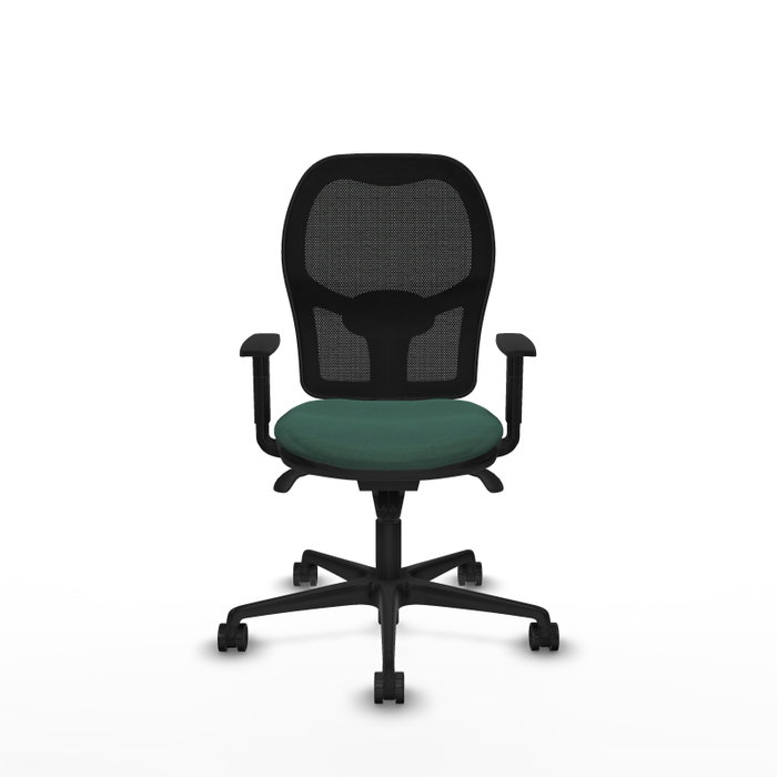 Piqueras y Crespo Chaise de Bureau Jorquera Vert Bouteille et Noir Piqueras y Crespo Chaise de Bureau Jorquera Vert Bouteille et Noir