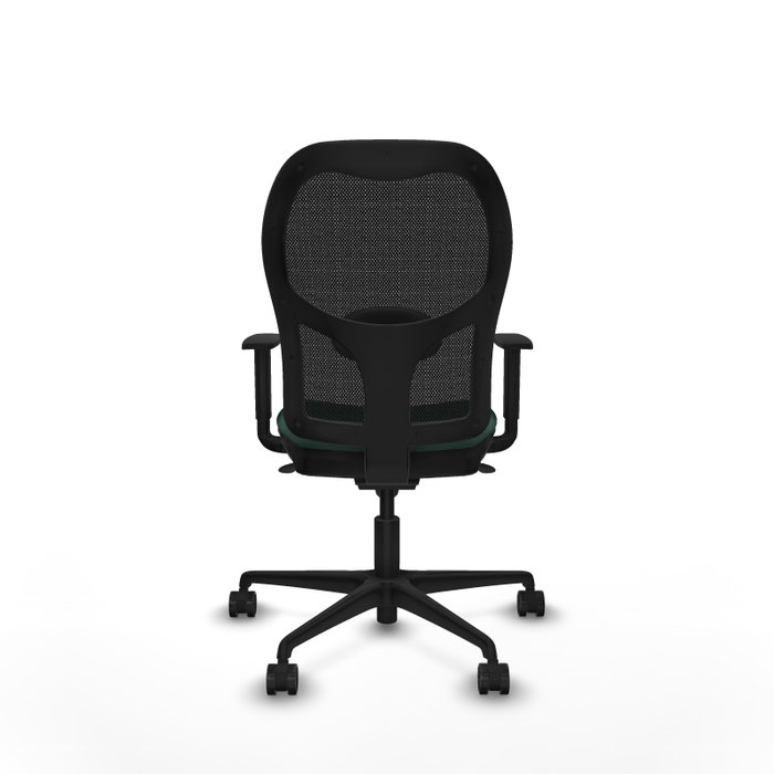 Piqueras y Crespo Chaise de Bureau Jorquera Vert Bouteille et Noir Piqueras y Crespo Chaise de Bureau Jorquera Vert Bouteille et Noir