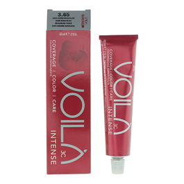 Intercosmo Voila 3C Intense - Teinture permanente pour cheveux - 3.65 Dark Beaujolais - 60 ml - Pour femmes