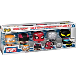 FUNKO Blister 5 figurines POP Marvel Spiderman Exclusive