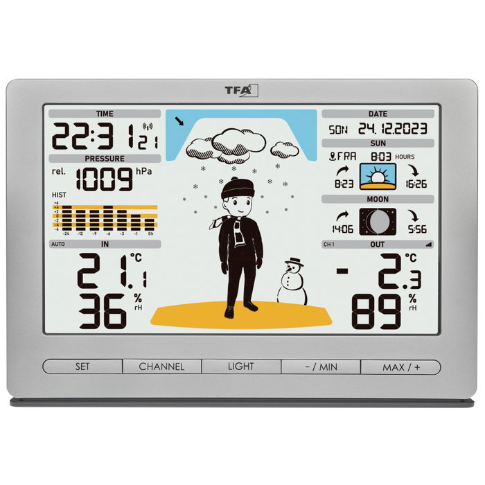 Tfa METEO JACK 35.1097.54 Argent