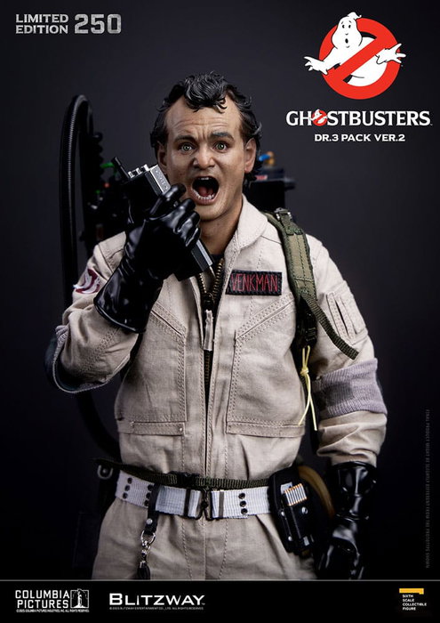 Blitzway SOS Fantômes Pack 3 Figurines Premium UMS 1/6 Venkman, Stantz, Spengler Ver. 2