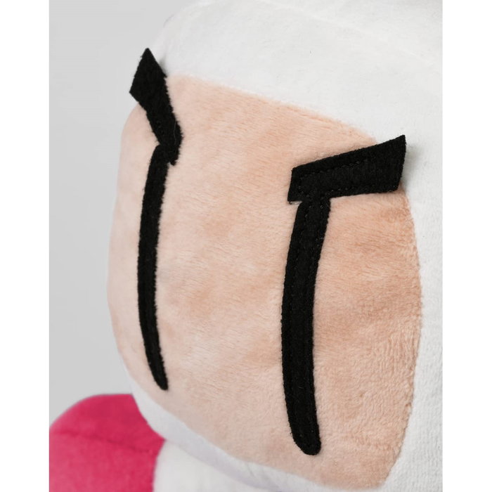 Konami Peluche Bomberman Shiro Bom 37,5 cm - Peluche officiel en polyester recyclé