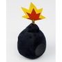 Konami Peluche Bomberman Shiro Bom 37,5 cm - Peluche officiel en polyester recyclé