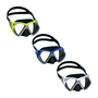 Bestway 22075 Masque de plongée adulte verre trempé couleur assortie sangle silicone +14 ans plage et piscine