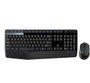 Logitech MK345 Ensemble clavier et souris sans fil Comfort - Clavier AZERTY français complet avec repose-poignet et souris ergonomique