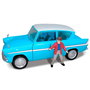 JADA TOYS - Blister figure de collection Harry Potter avec Ford Anglia - Voiture métallique à portes ouvrantes et roues libres - Inclut figurine Harry Potter 4cm