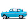 JADA TOYS - Blister figure de collection Harry Potter avec Ford Anglia - Voiture métallique à portes ouvrantes et roues libres - Inclut figurine Harry Potter 4cm