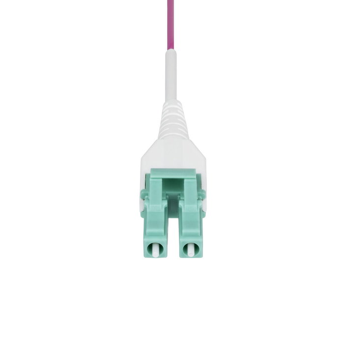 Startech Câble à fibre optique OM4 LC à LC 1 m Violet