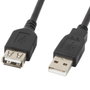 Lanberg Cable Alargador USB 2.0 Mâle - Femelle 3 mètres