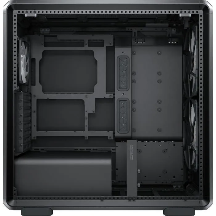 Cooler Master MasterFrame 600 Mesh ARGB Boîtier PC Moyen Tour Noir - Châssis Open Frame Aluminium Modularité Extreme, Support Carte Mère E-ATX, Watercooling 420 mm, RGB
