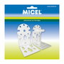 Support de store Micel TLD08 Blanc 6,5 x 8,6 x 10,8 cm Axe