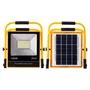 HO-SOLARFL Proyector LED Solar 100W 6500K avec Télécommande - Panneau: 6V/12W, Batterie: 3.2V/18000mAh, Autonomie 8-36h