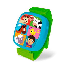Reig - Horloge interactive magique avec animaux de la ferme, jouet éducatif, pile(s) requise(s) AG13 - 3 ans et plus