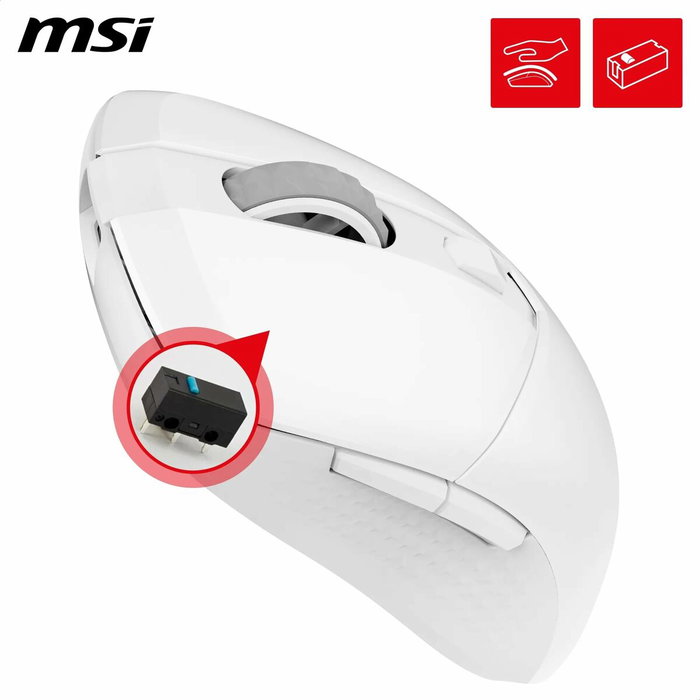 MSI VERSA 300 Wireless White 8000 DPI MSI VERSA 300 Wireless White 8000 DPI