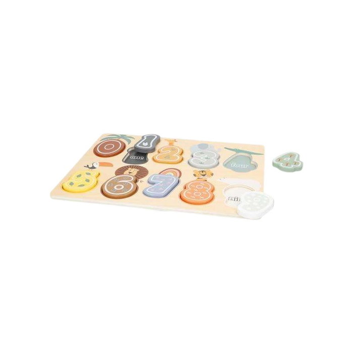 Woomax Puzzle enfant en bois Numéros