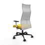 Piqueras y Crespo Chaise de Bureau Albacete Jaune et Blanc